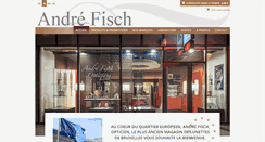 Desktop Screenshot of fisch.be